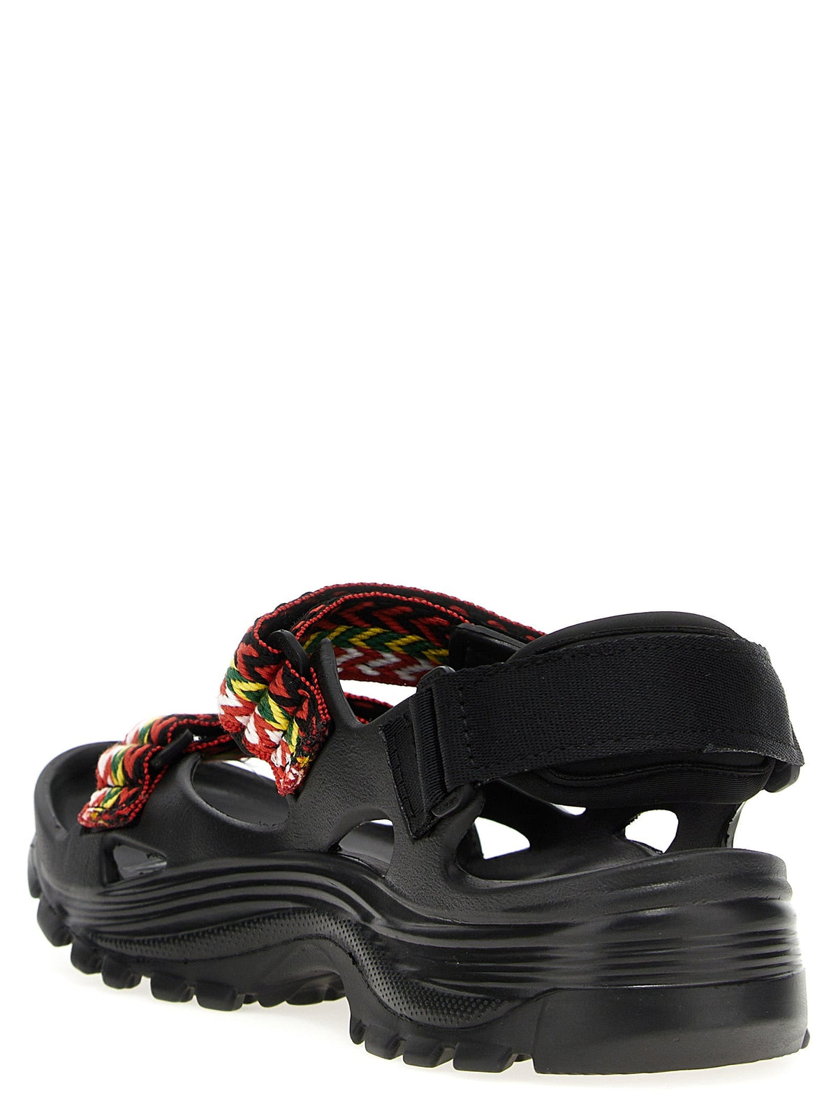 Lanvin 'Wave Curb Laces' Lanvin X Suicoke Sandals