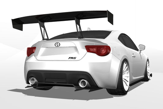 Diffuser V1+ – FRS/BRZ/GT86 (ZN6/ZC6, 2013-2021) — photo 2 of 2