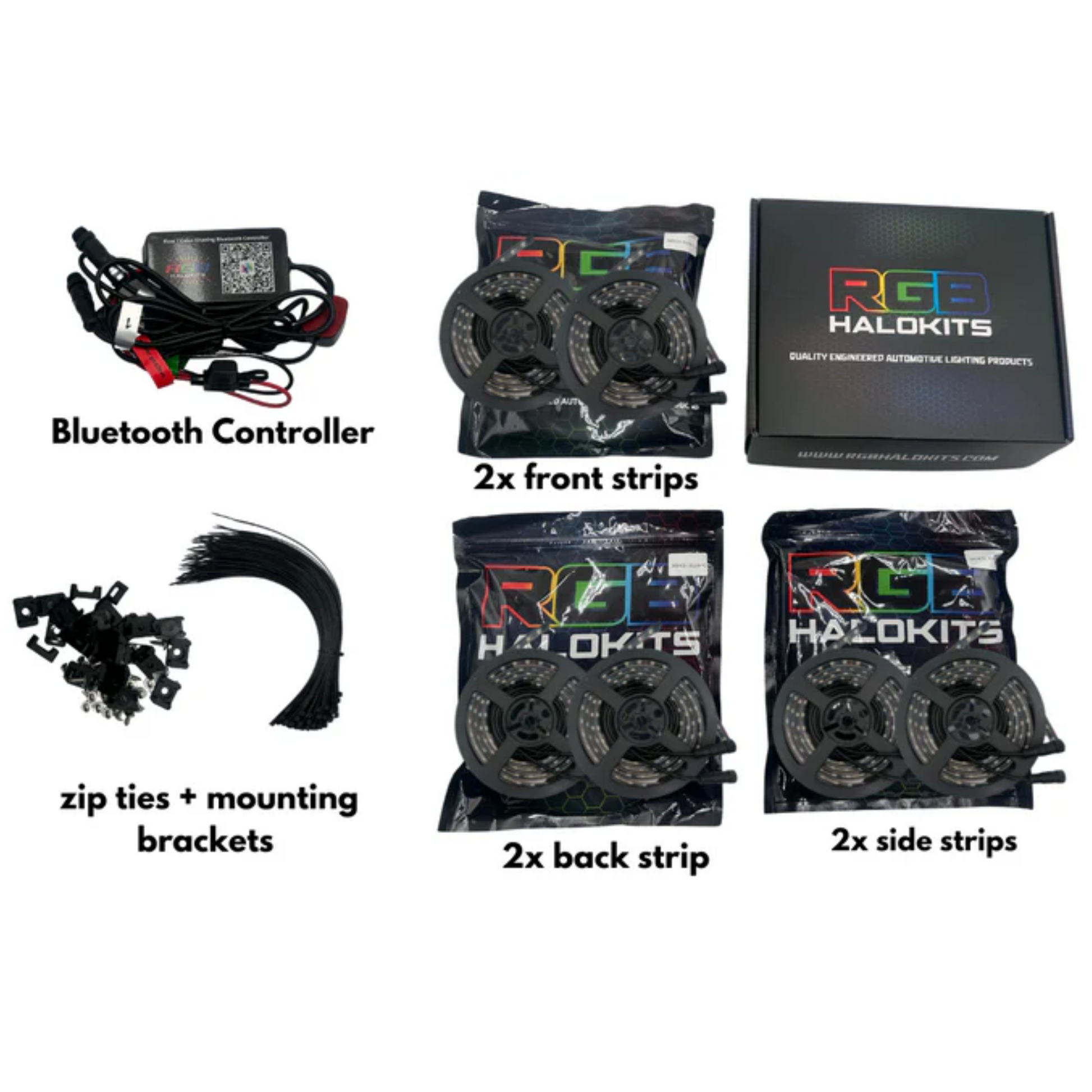 Flow Series LED Underglow Lighting Kit 3.0 | Custom 6pc | Flexible — photo 2 of 10