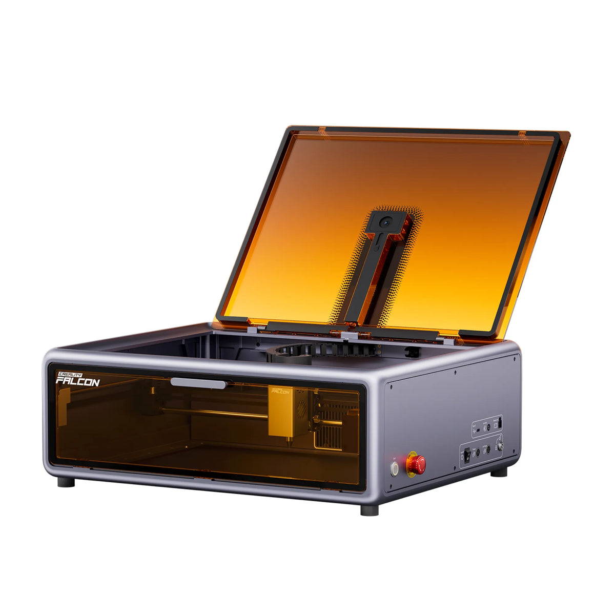 Creality Falcon A1 10W Laser Engraver, Enclosed Laser Cutter with Air Assist, HD Camera Positioning, Beginner-friendly, Class 1 Safety Laser Engravering Machine for Wood and Metal, Acrylic — photo 10 of 10