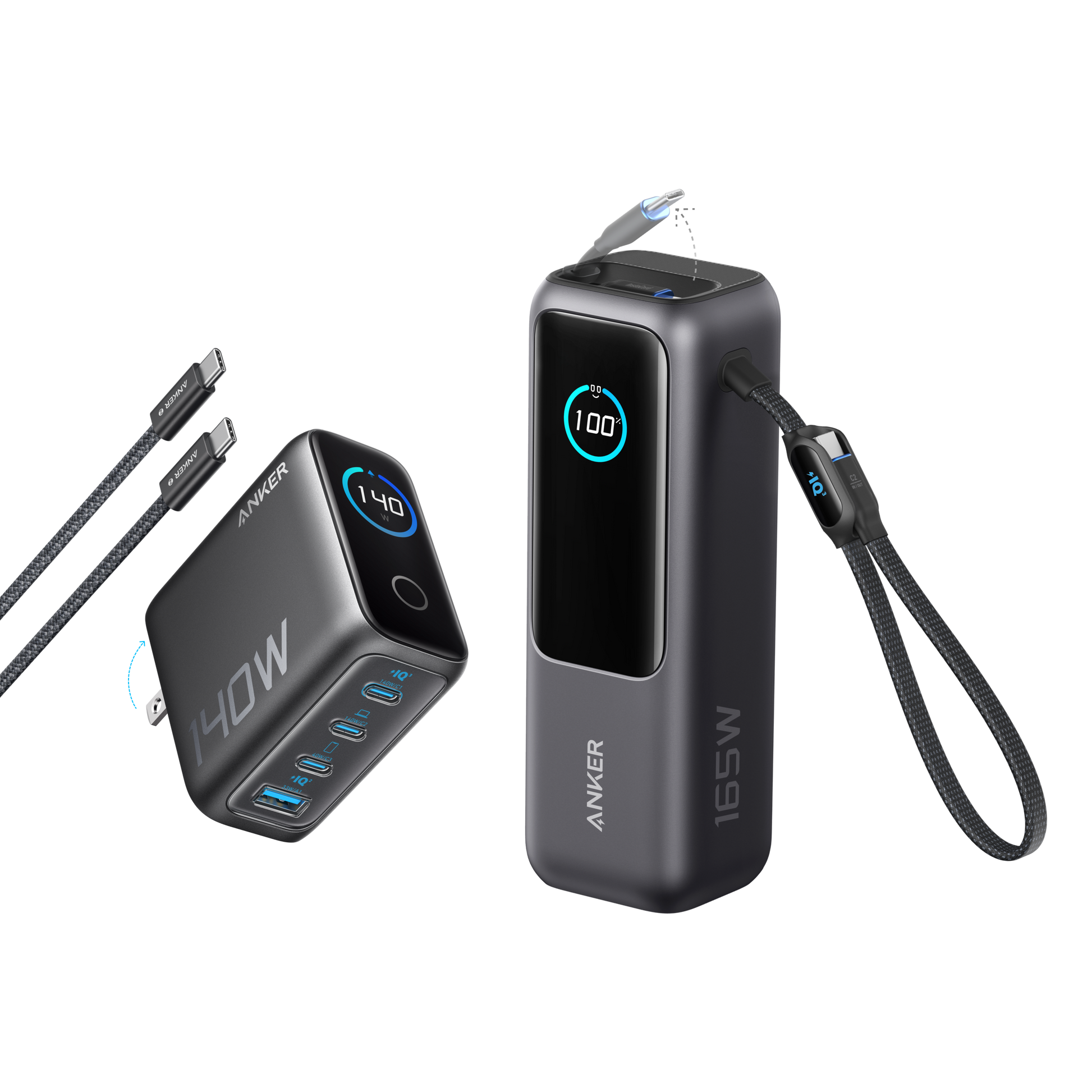 Anker Laptop Power Bank (25K, 165W, Built-In and Retractable Cables) — photo 8 of 10