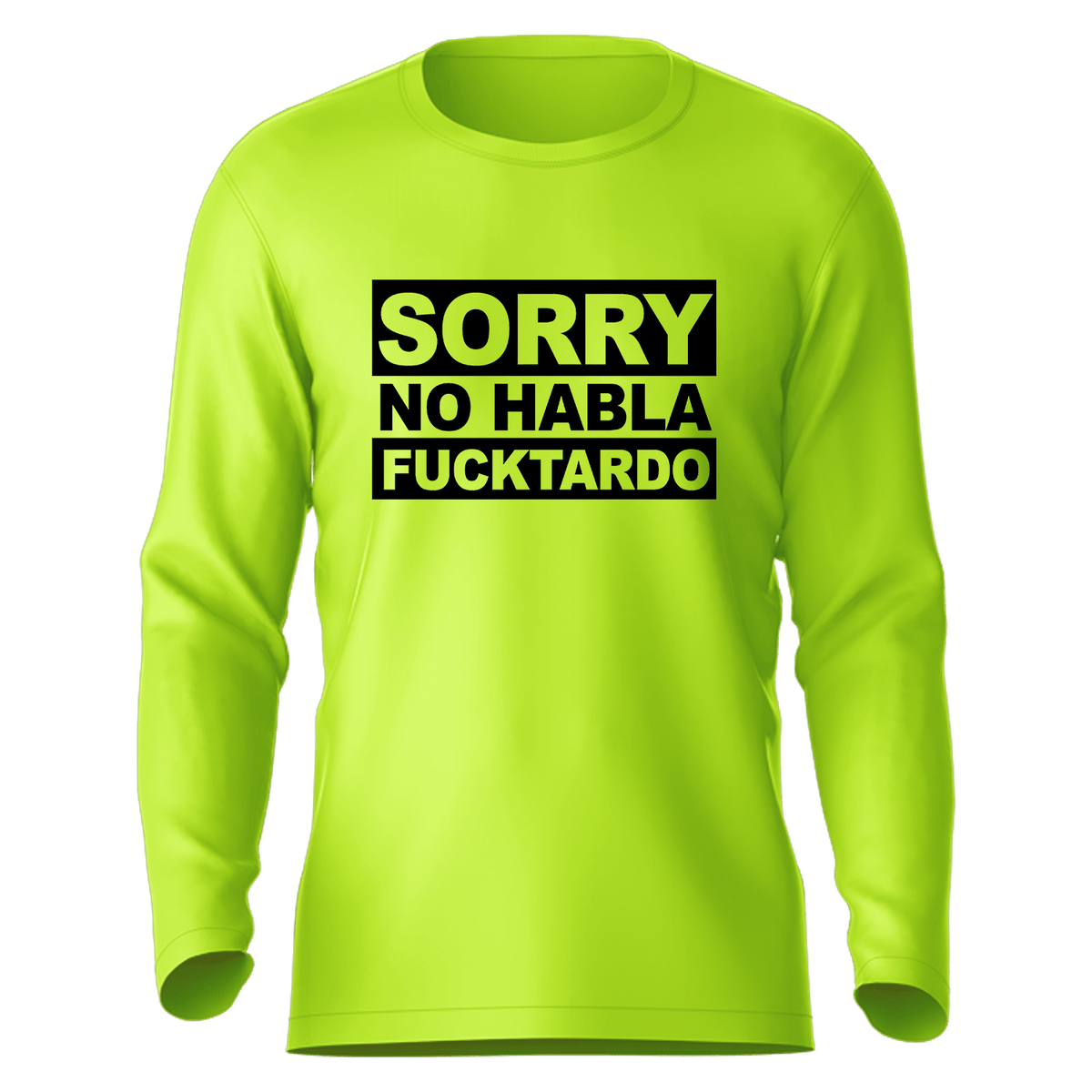 F*cktardo - Hi-Visibility UPF 50 Long Sleeve Sun Shirt — photo 1 of 3