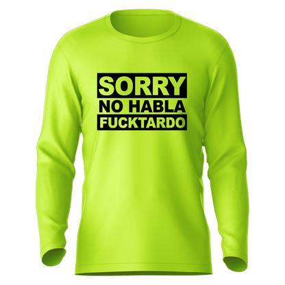F*cktardo - Hi-Visibility UPF 50 Long Sleeve Sun Shirt — photo 1 of 3