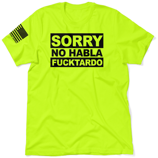 F*cktardo - Safety Yellow T-Shirt — photo 1 of 3