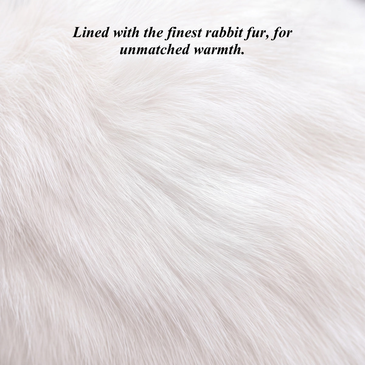 Francesca (black) - Italian lambskin leather gloves with white rabbit fur lining — photo 6 of 10