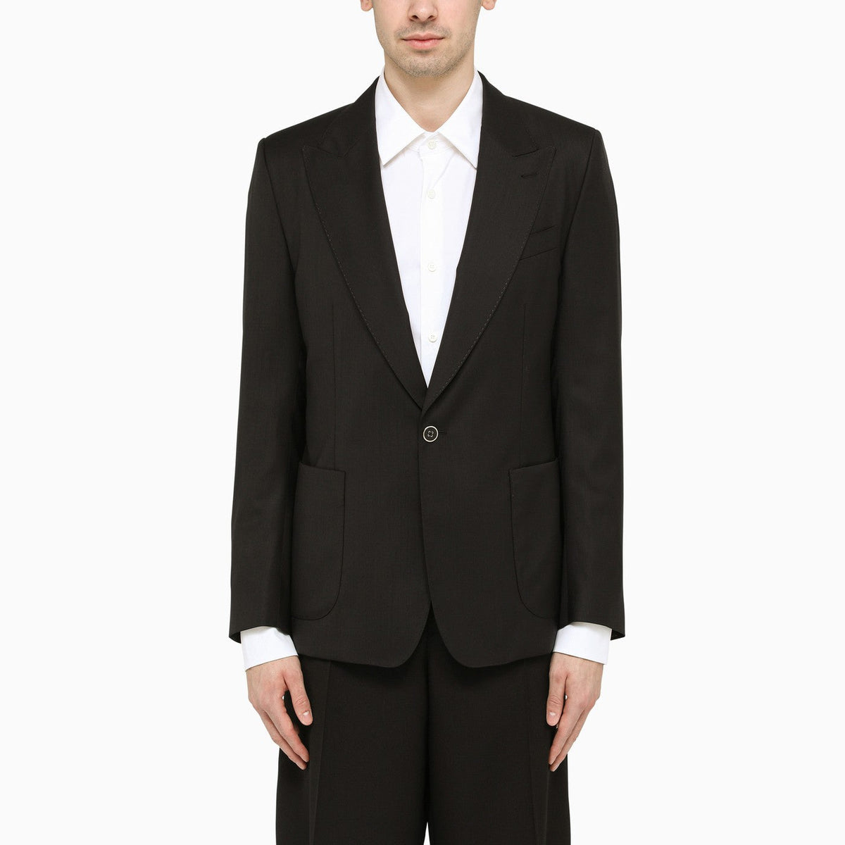Dolce&Gabbana Oversize Black Tuxedo Jacket