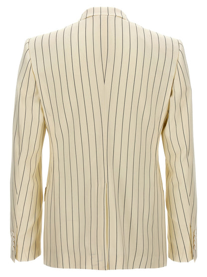 Dolce & Gabbana Pinstriped Double Breasted Blazer