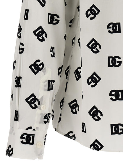 Dolce & Gabbana All Over Logo Shirt