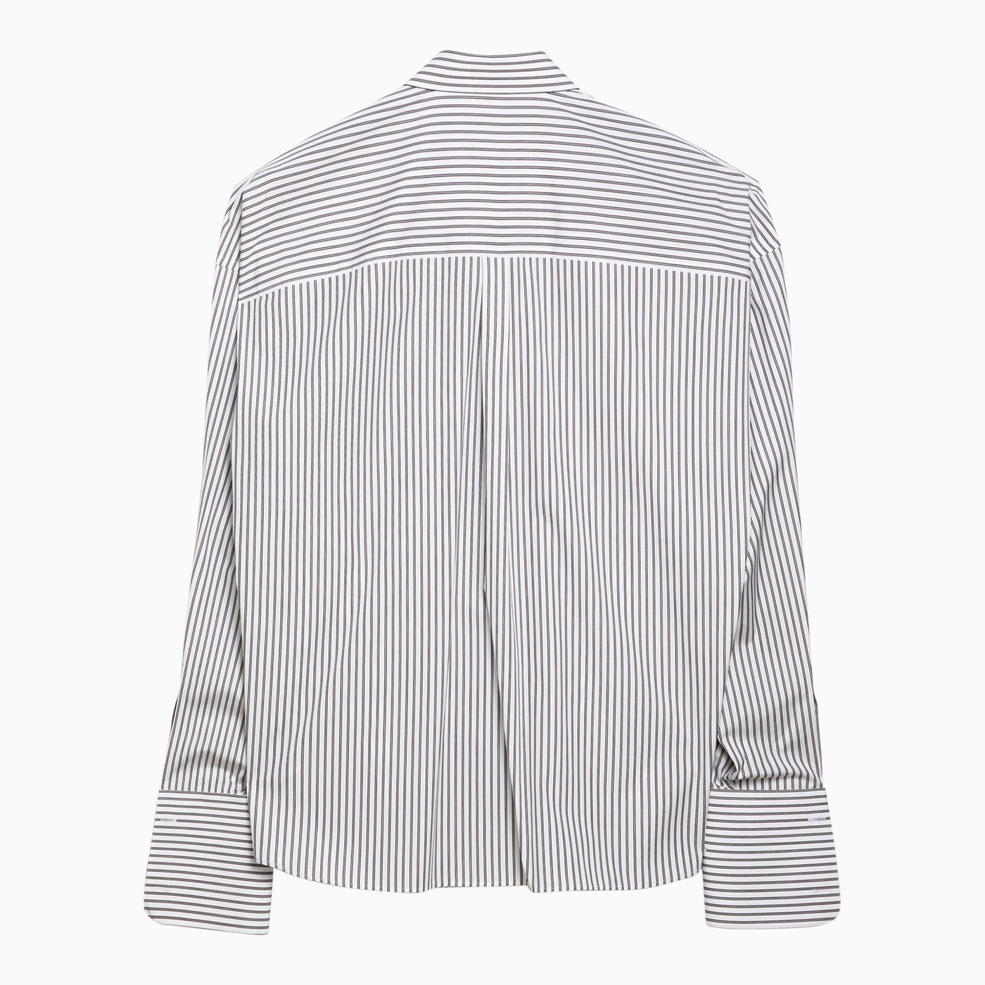 Dolce&Gabbana Striped Over Shirt In Poplin
