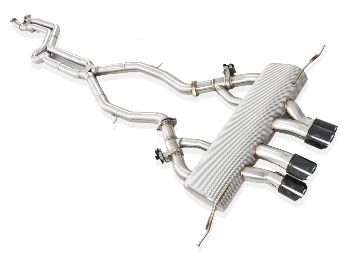 BMW G8X M3 M4 VANTA Edition Exhaust System Center Quad Exit - Yonristic Performance — photo 3 of 10