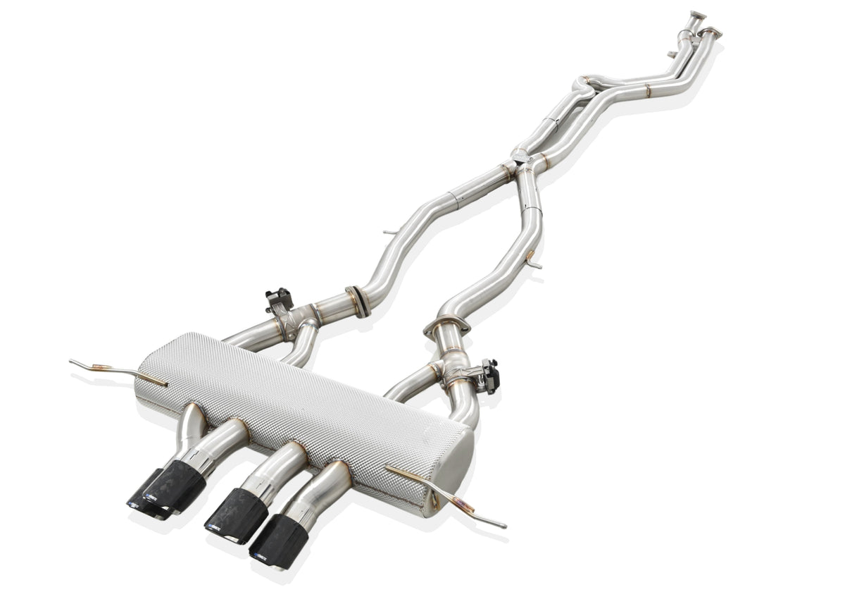 BMW G8X M3 M4 VANTA Edition Exhaust System Center Quad Exit - Yonristic Performance — photo 2 of 10