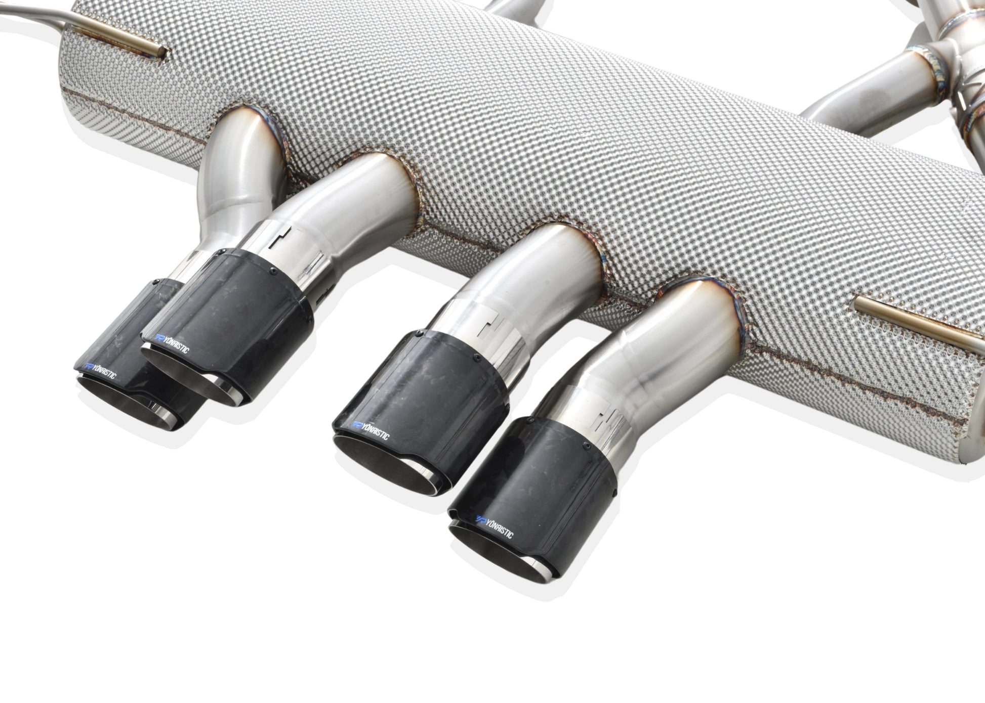 BMW G8X M3 M4 VANTA Edition Exhaust System Center Quad Exit - Yonristic Performance — photo 9 of 10