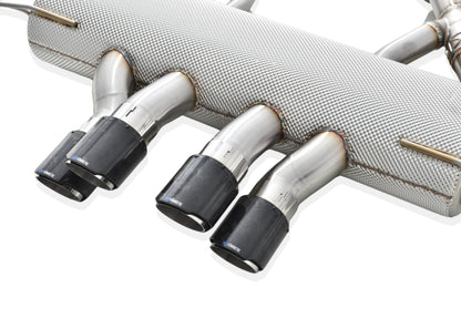 BMW G8X M3 M4 VANTA Edition Exhaust System Center Quad Exit - Yonristic Performance — photo 9 of 10