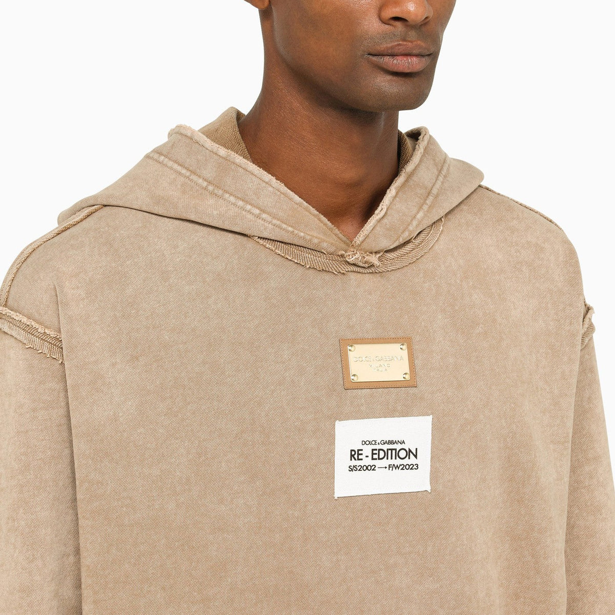 Dolce&Gabbana Vintage Effect Re Edition Hoodie