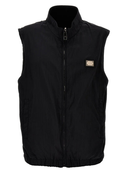 Dolce & Gabbana Logo Reversible Vest