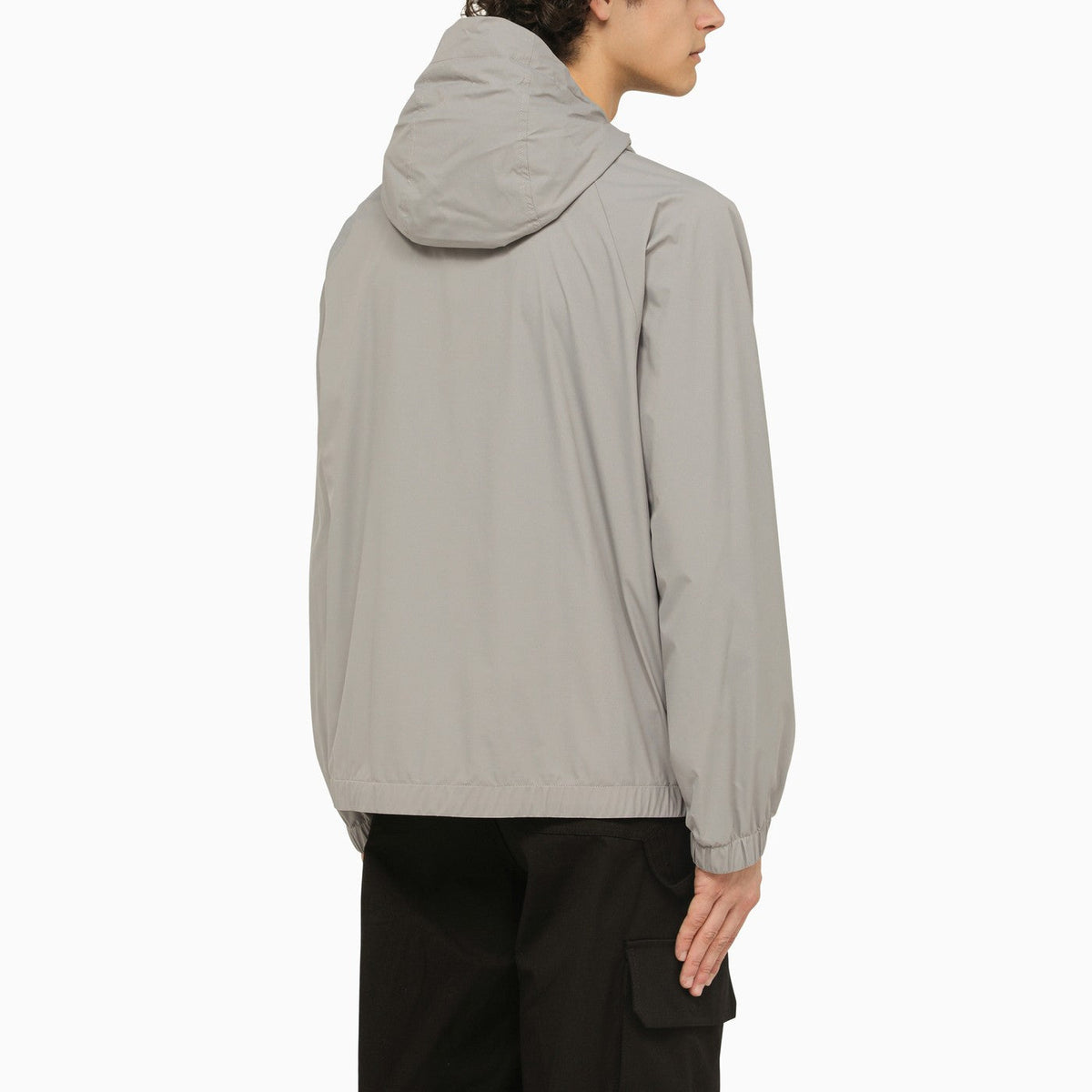 Dolce&Gabbana Lightweight Grey Hooded Jacket