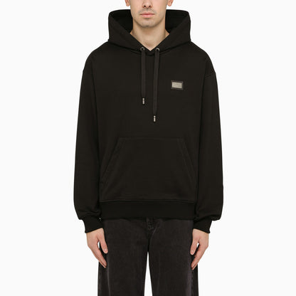 Dolce&Gabbana Black Hoodie With Logo