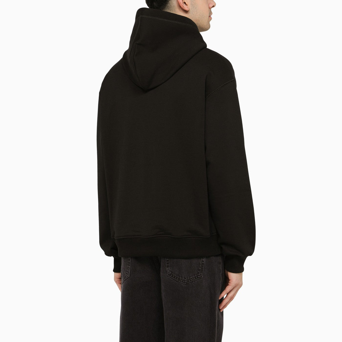 Dolce&Gabbana Black Hoodie With Logo