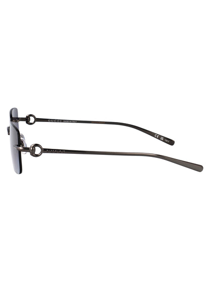 GUCCI Sleek Metal Frame Sunglasses for Men