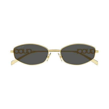 GUCCI Elegant Round Frame Women's Sunglasses