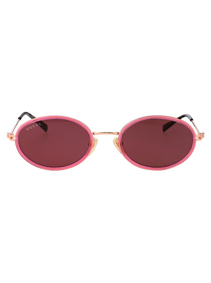 GUCCI Chic Round Frame Sunglasses for Women