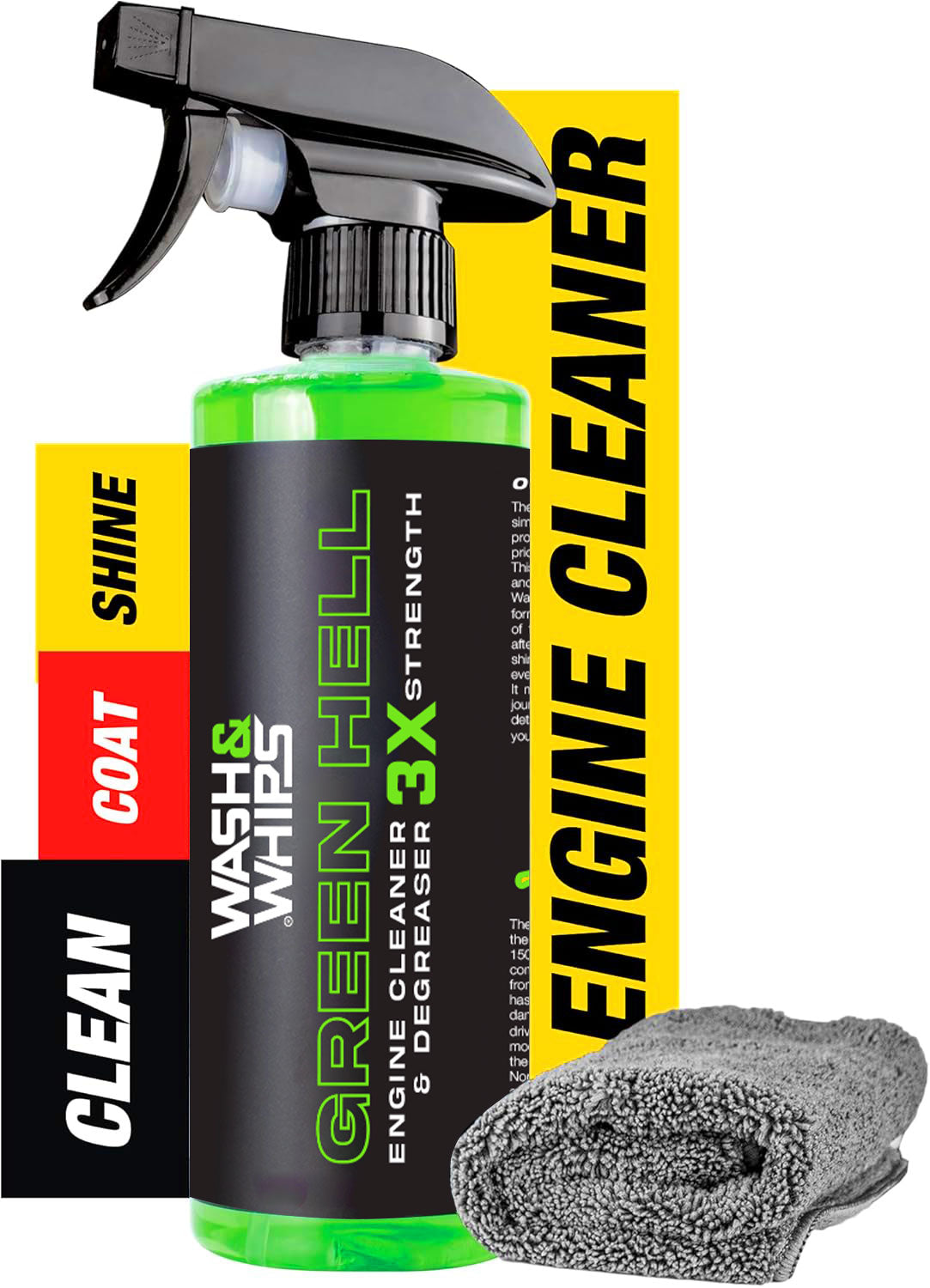 WASH&WHIPS Green Hell Engine Cleaner & Degreaser — photo 9 of 9