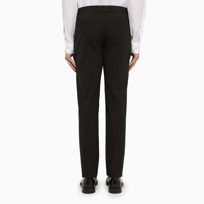 Dolce&Gabbana Black Wool Single Breasted Suit