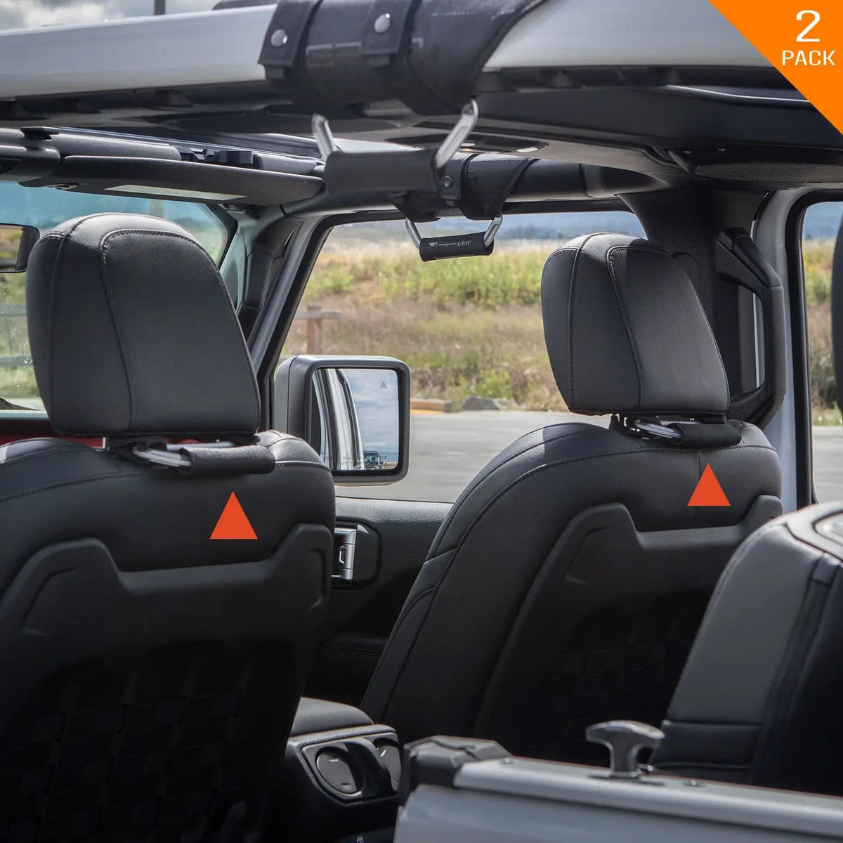GP Back Grip PRO — Rear Headrest Handles for All Cars & Trucks
