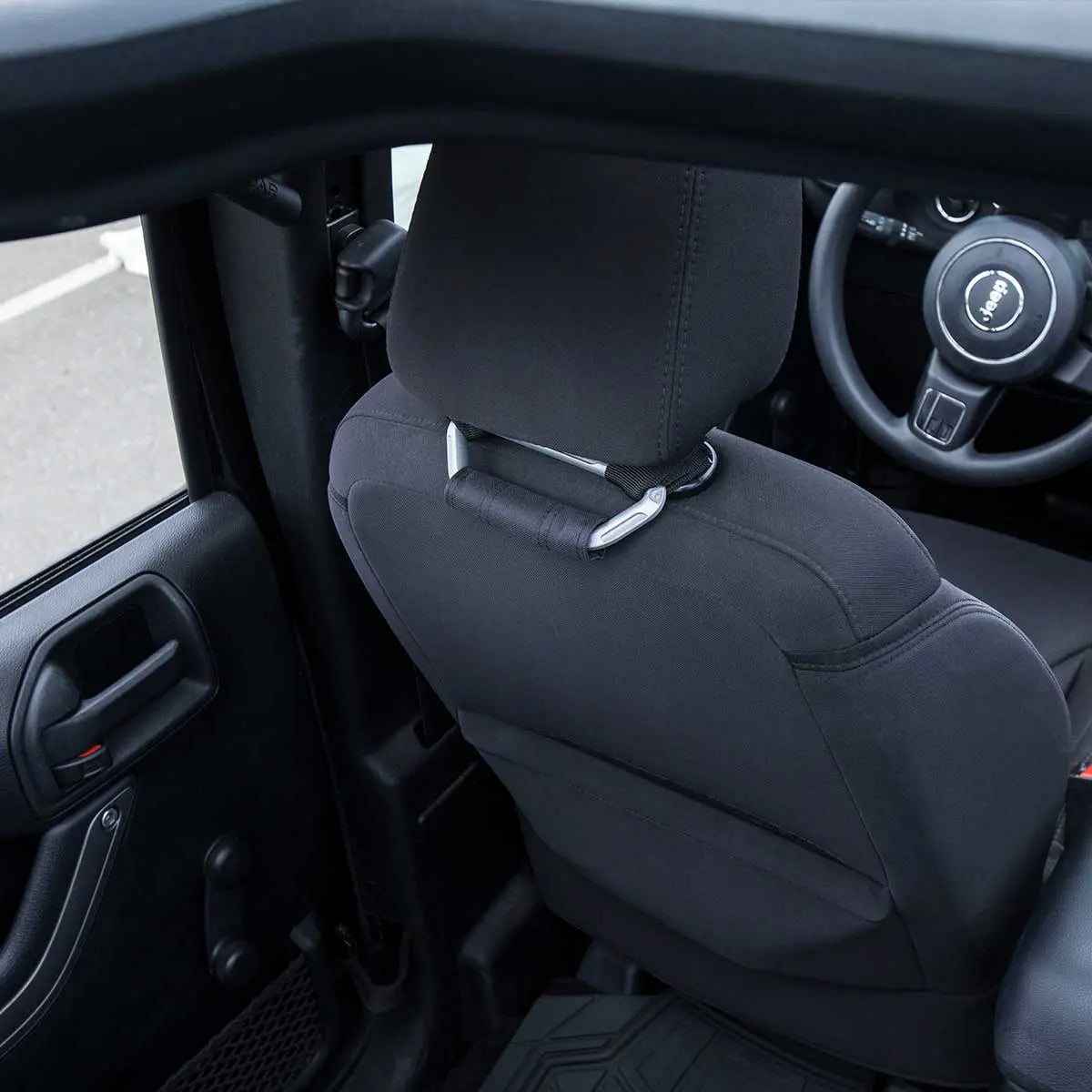 GP Back Grip PRO — Rear Headrest Handles for All Cars & Trucks