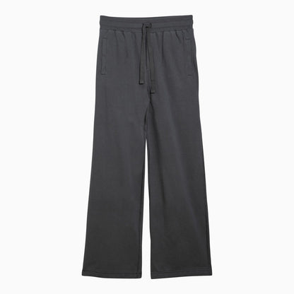 Dolce&Gabbana Grey Jogging Trousers In Cotton