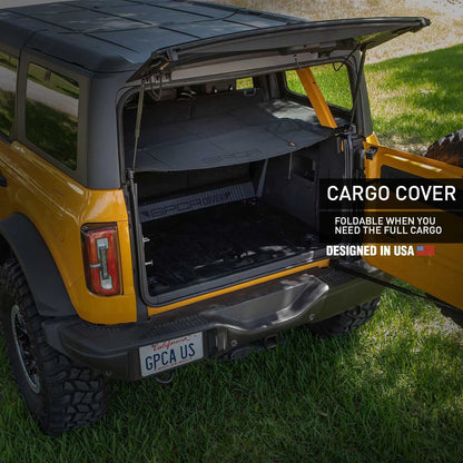 Ford Bronco 4DR Cargo Cover — Hardtop (2021+)