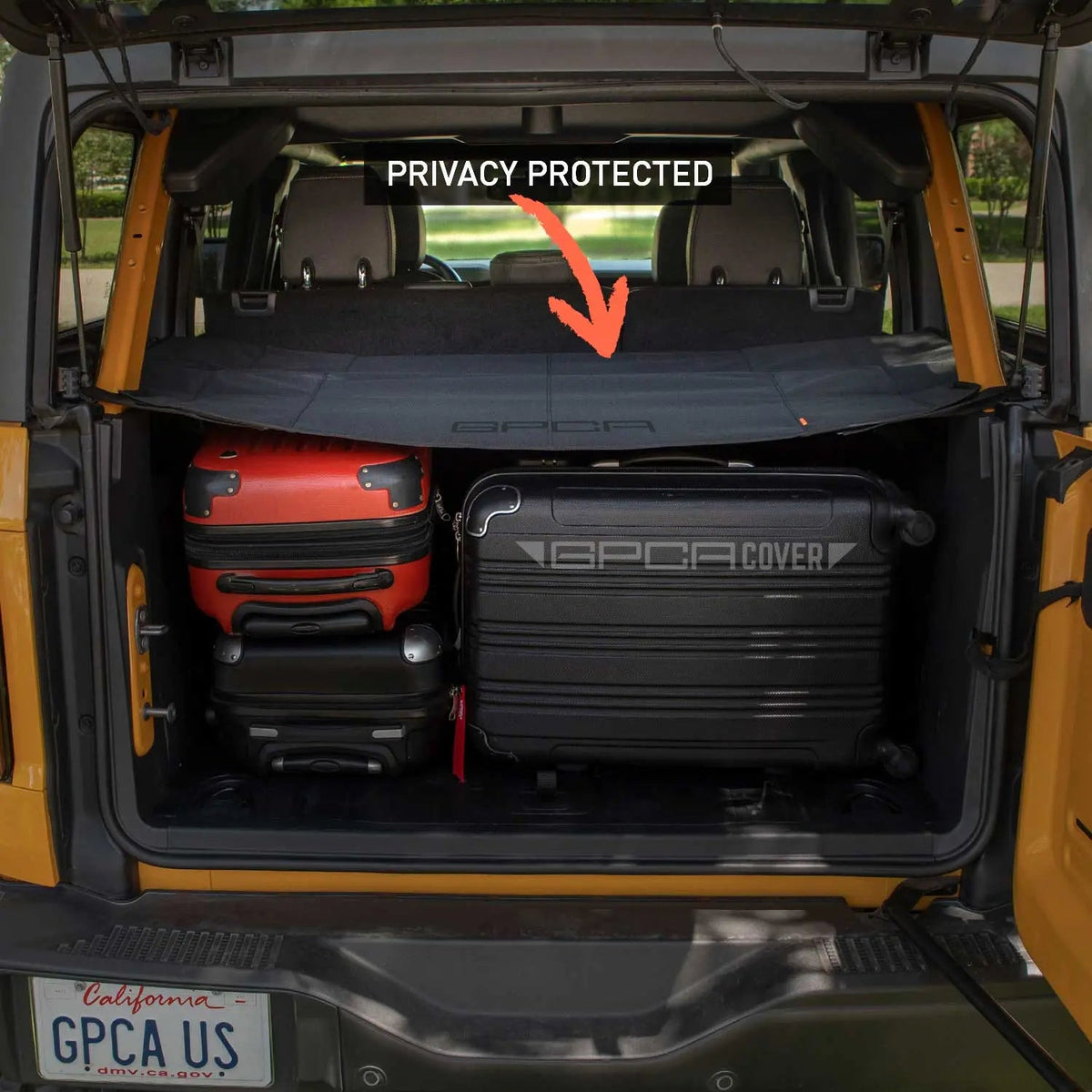 Ford Bronco 4DR Cargo Cover — Hardtop (2021+)