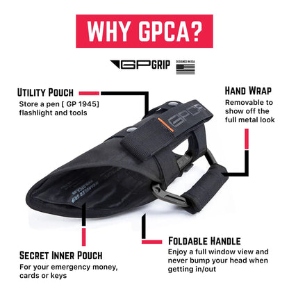 GP-Grip PRO Foldable Color Handles — Jeep Wrangler (2007–2023)