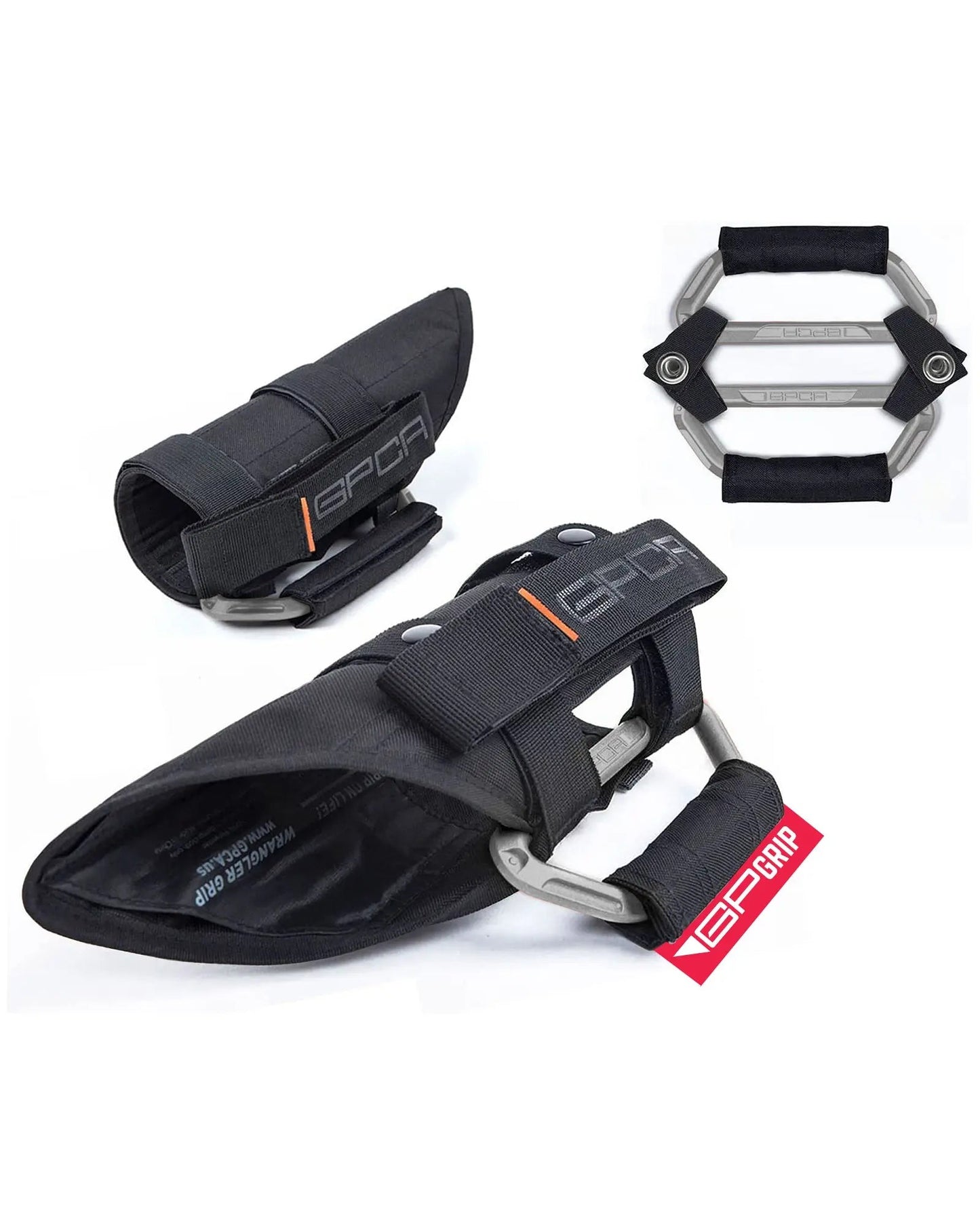 GP-Grip PRO Foldable Color Handles — Jeep Wrangler (2007–2023)