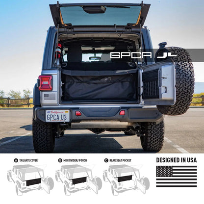 Jeep Wrangler JL 4DR Cargo Cover LITE (2018+)