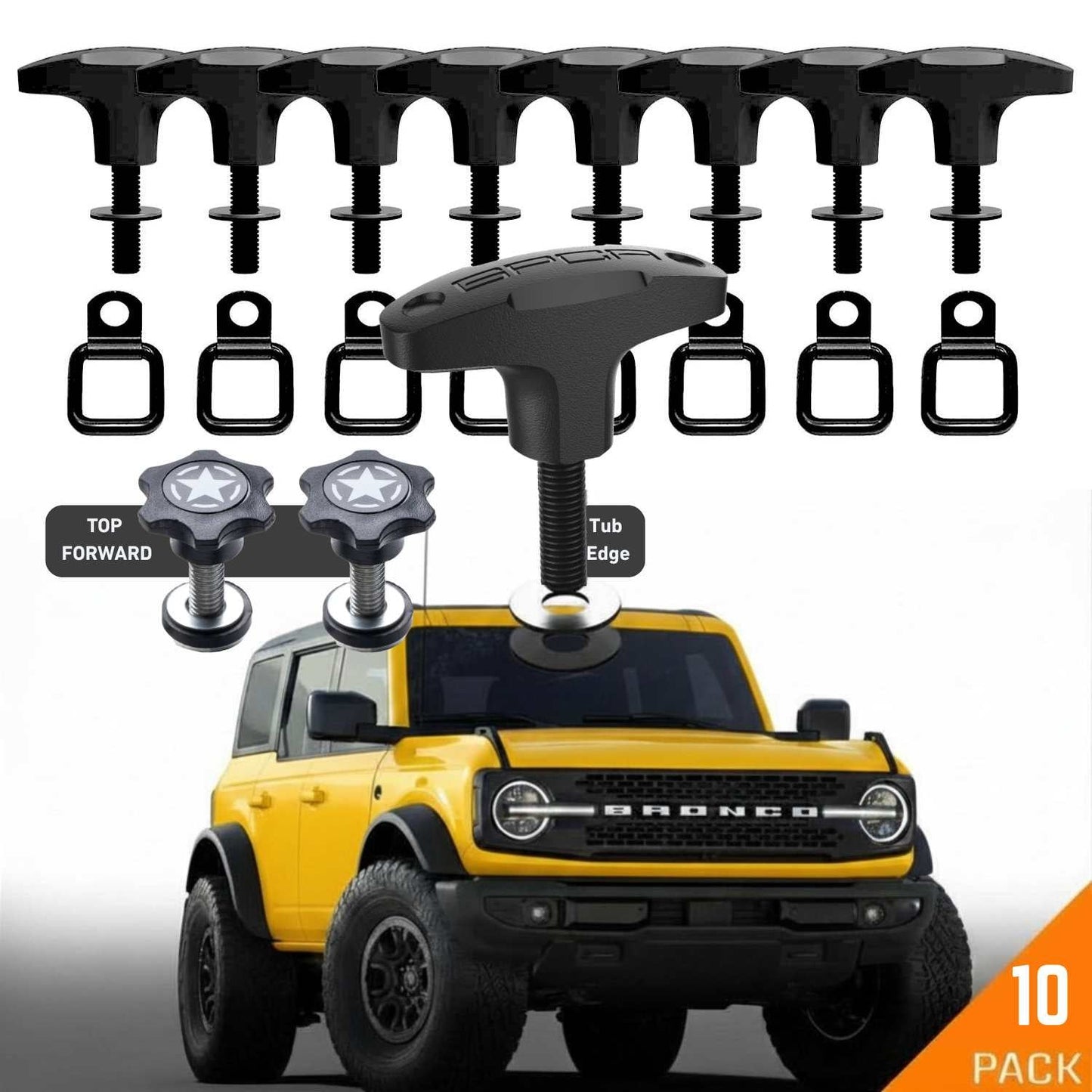 Bronco Tie-Down Anchor PRO