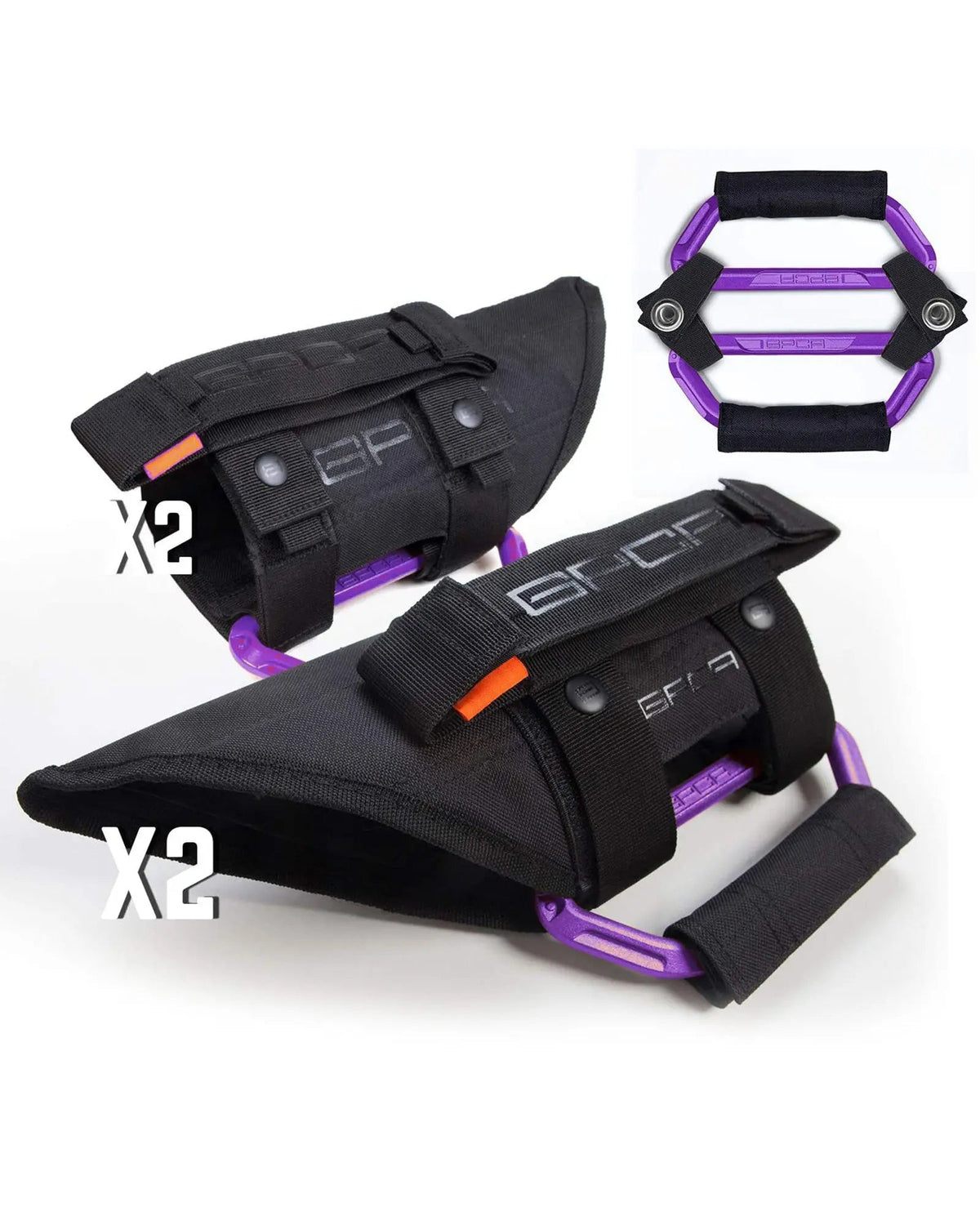 GP-Grip PRO Foldable Color Handles — Jeep Wrangler (2007–2023)