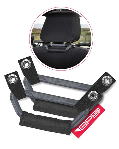 GP Back Grip PRO — Rear Headrest Handles for All Cars & Trucks