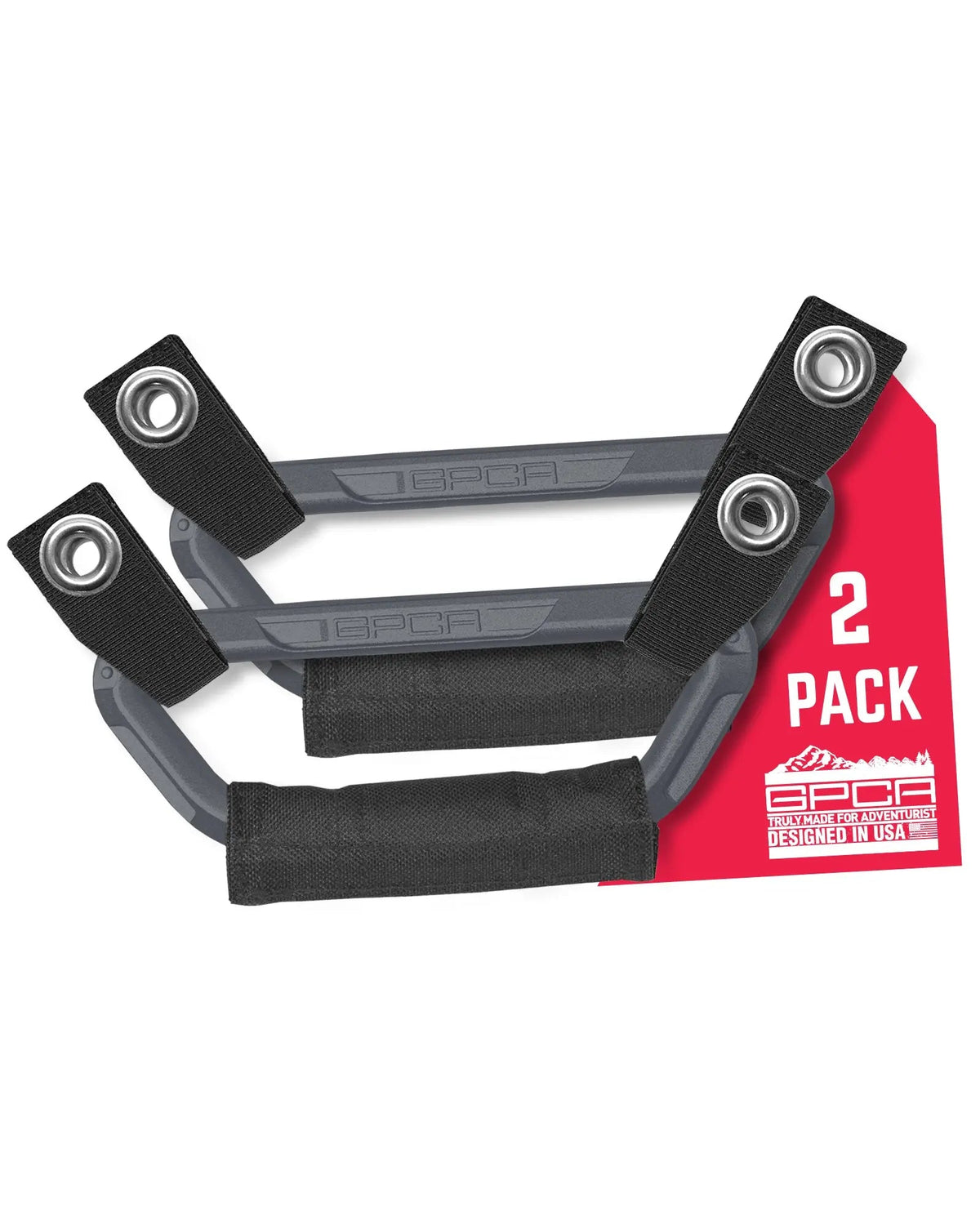 GP-Grip PRO Foldable Color Handles — Jeep Wrangler (2007–2023)