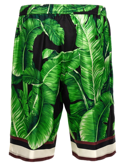 Dolce & Gabbana All Over Print Bermuda Shorts