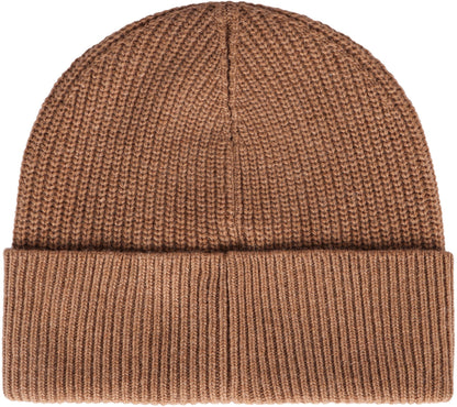 DOLCE & GABBANA Ribbed Knit Beanie with Turn Up Brim for Men