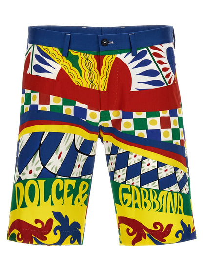 Dolce & Gabbana 'Carretto' Bermuda Shorts