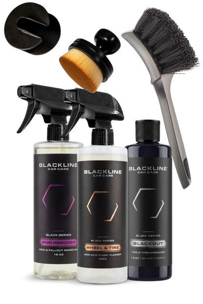 BLACKLINE® REVESTIMIENTO PARA NEUMÁTICOS Y MOLDURAS OPACAS