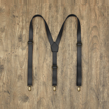 Genuine Leather Suspenders, Men Brown Suspenders, Customized Wedding Suspenders Mens Suspenders Groomsmen Suspenders Rustic Suspenders