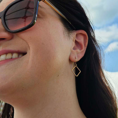 Box Breathing Earrings