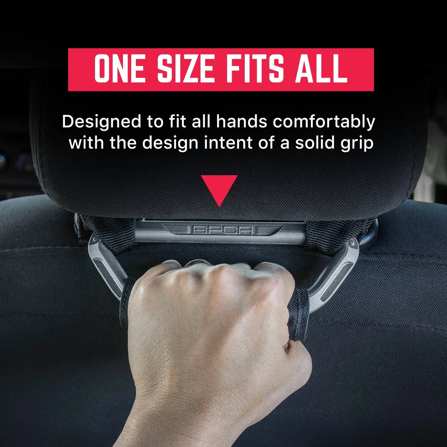 GP-Grip AIR — Airbag-Safe Handle for Jeep Wrangler (2024+)