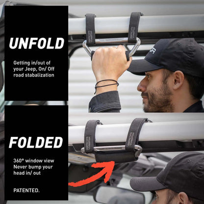 GP-Grip AIR — Airbag-Safe Handle for Jeep Wrangler (2024+)