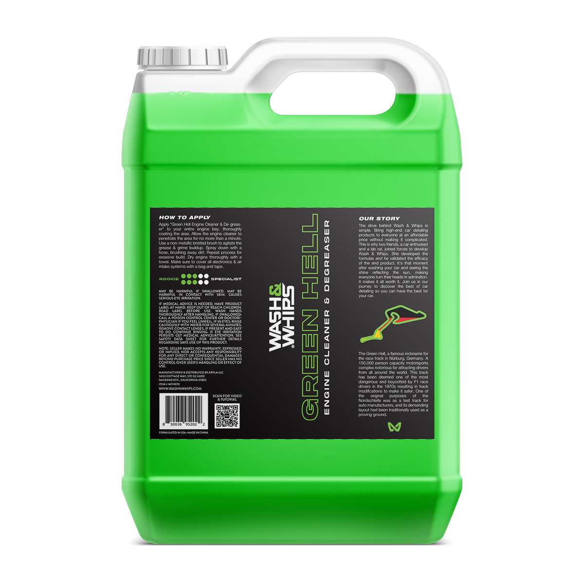 WASH&WHIPS Green Hell Engine Cleaner & Degreaser — photo 6 of 9
