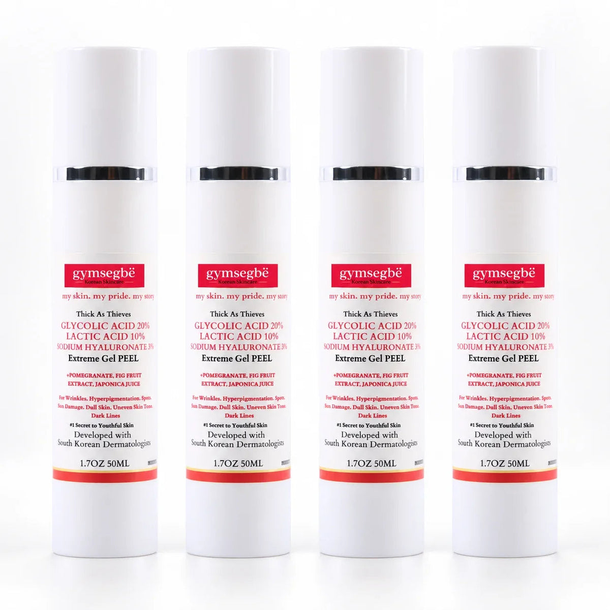 Thick As Thieves Pure Glycolic Acid Lactic Acid Extreme Gel Peel - 50ml