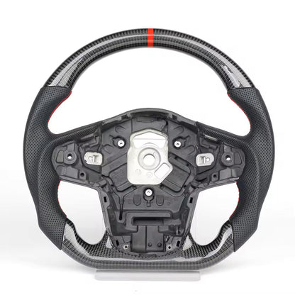 LED Real Carbon Fiber Steering Wheel for Toyota GR Supra A90 MK5 2020+